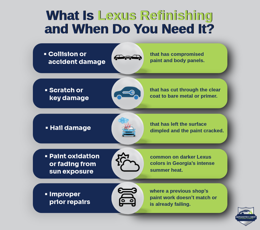 What Is Lexus Refinishing and When Do You Need It