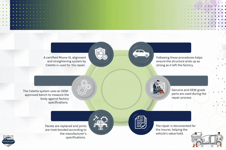 How Certified Equipment and OEM Procedures Protect Collision Repairs