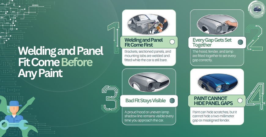 Welding and Panel Fit Come Before Any Paint